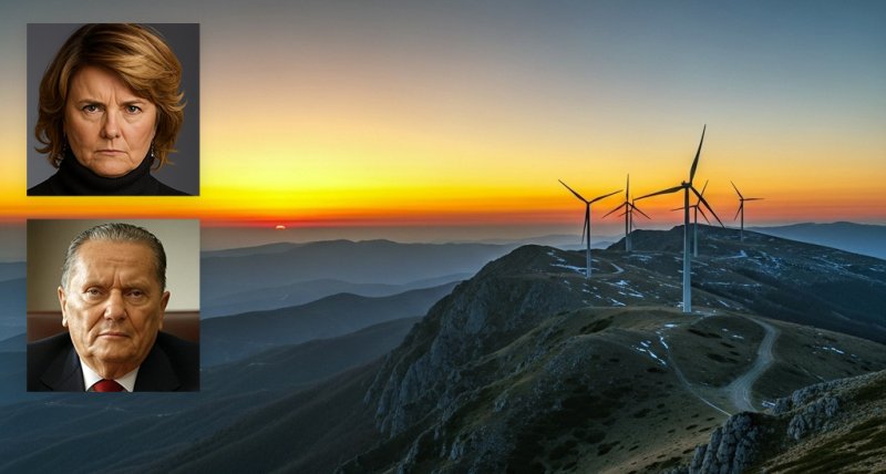 Pelagonien: Machtprobe zwischen Präsidentin Radeva und Ex-Präsident Nikolov um Windkraftverbot