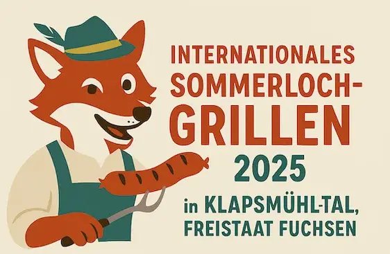 Fuchsen und die Intesa laden zum Grillen!